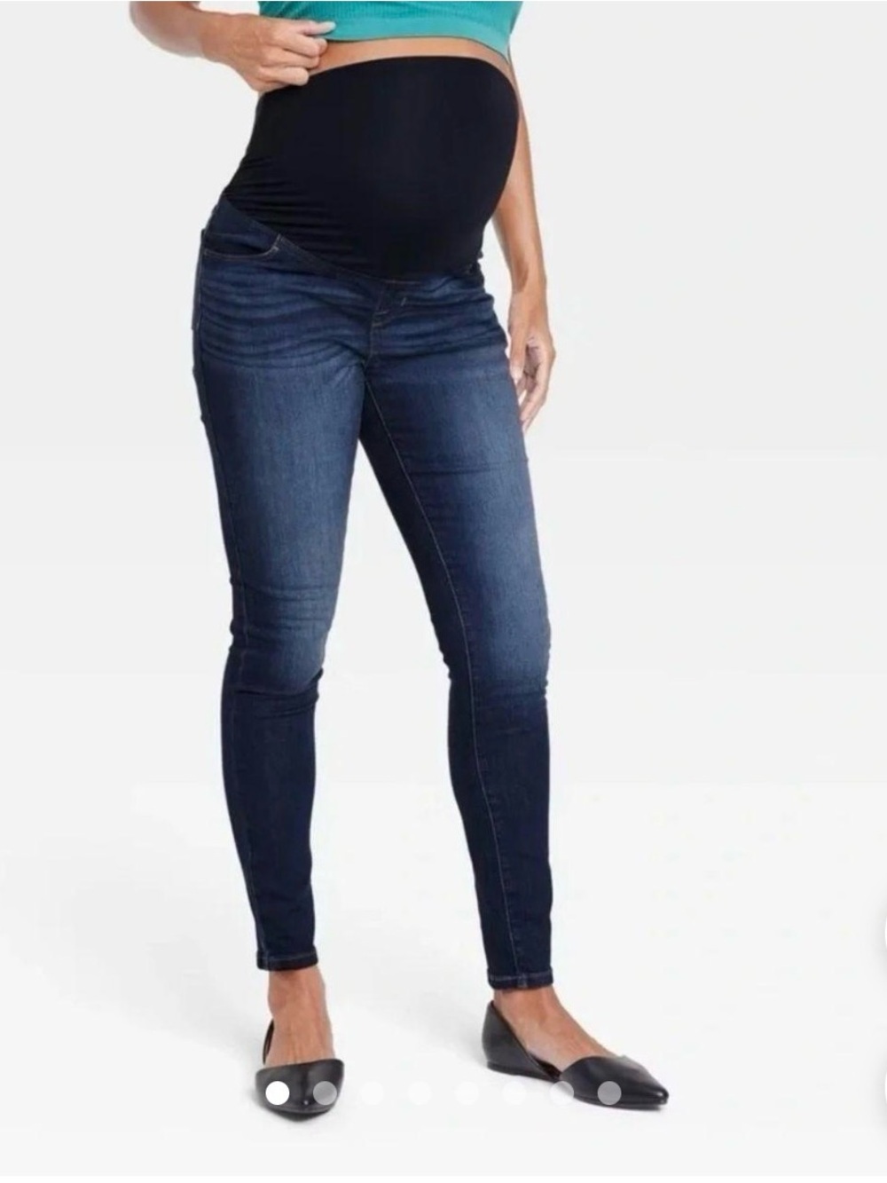 Maternity Skinny Jeans / Size 10